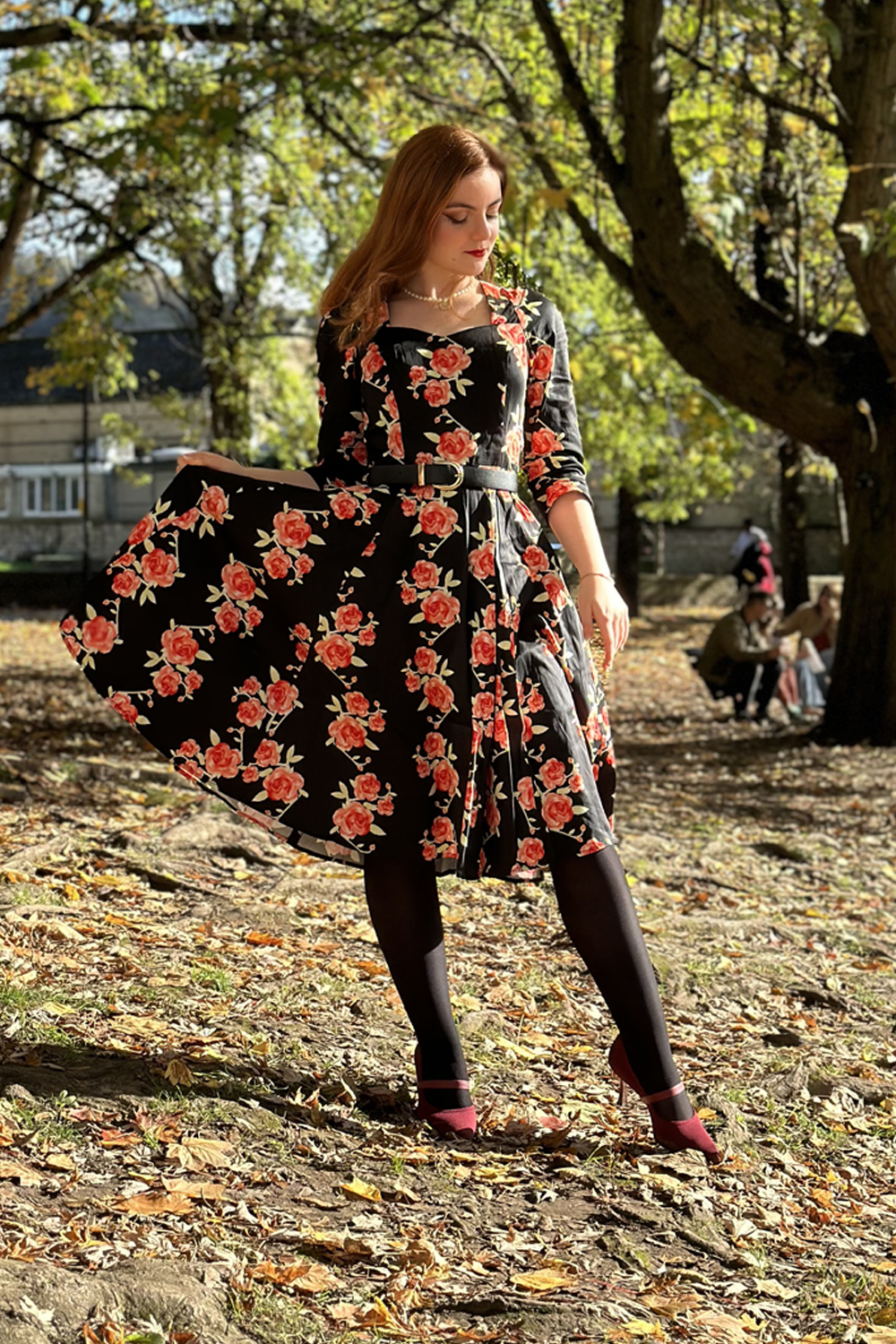 Juliet Floral Swing Dress